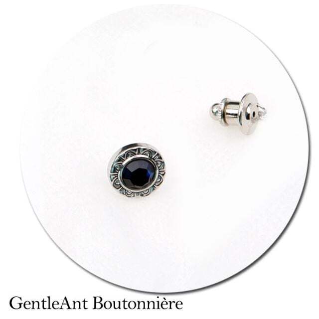 OwnerClan Popular Product Formal Accessories Boutonniere Blue Circle Pin GR09-1D933 [W4C8B81260310]