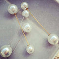OwnerClan popular product points daily brooch pearl pin twin pearls (10-pack) [W5AEBC6260331]