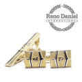 Owner Clan popular product necktie pin set RENODA NIEDEL cuffs set SA814710 gift set for men W700597
