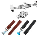 OwnerClan popular item wristwatch leather cow strap classic debuckles strap width 22MM [WA8507626043