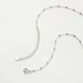 Ownerclan popular item necklace silver plating layered [WF7FA6C260424]