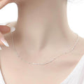 Ownerclan popular item is electroplated silver jewelry shopping bag necklace includes 925 silver [WF