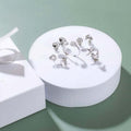 Ownerclan popular product Bling Puri earrings 4-set ring jewelry gift set [WFC961F260404]