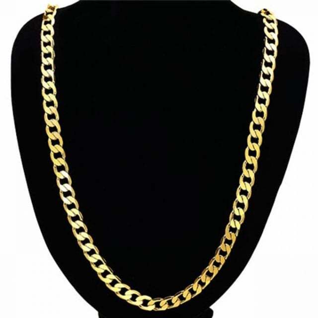 Ownerclan Popular Antique Bold Chain Necklace Gold DG [WFCCAAB260604]