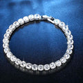OwnerClan popular product cubic gem pendant bracelet silver DG WFCCE26260404