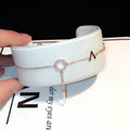 Owner Clan Popular Item V.O Pendant Line Bracelet Rose Gold DG [WFCD48B260404]