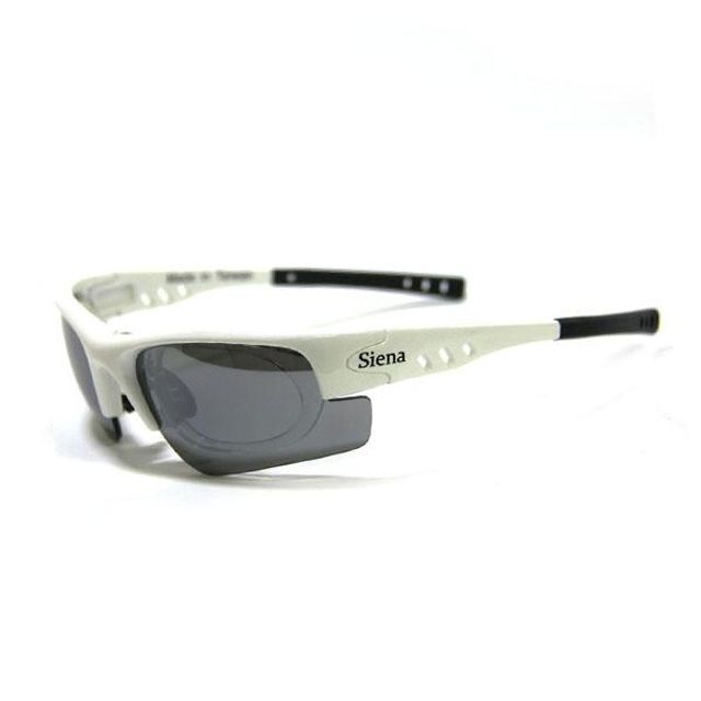 OwnerClan popular item Siena sports goggles 1209 White SmokeMirror [WFD9FEB260405]