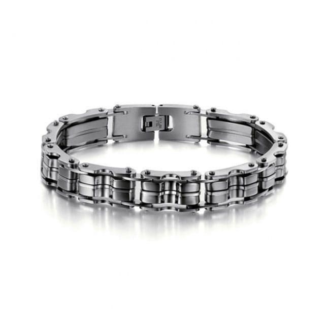 OwnerClan popular item men antique white steel bracelet-whiteDG [WFDA75A260405]