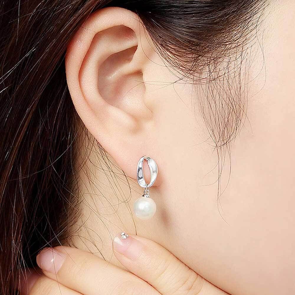 Ownerclan Popular Product Pearl Platinum-Coated Silver925 Earring Accessory [WFFP4IR260502]