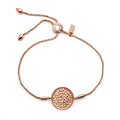 OwnerClan Popular Product B005 Austrian Crystal Rose Gold Slide Bracelet [WFFPOG1260502]