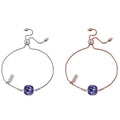 OwnerClan Popular Product B014 Tanzanite 12mm Crystal Slide Bracelet WFFPOGA260502