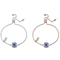 Ownerclan Bestseller B016 Sapphire Shimmer 12mm Crystal Slide Bracelet [WFFPOGC260502]