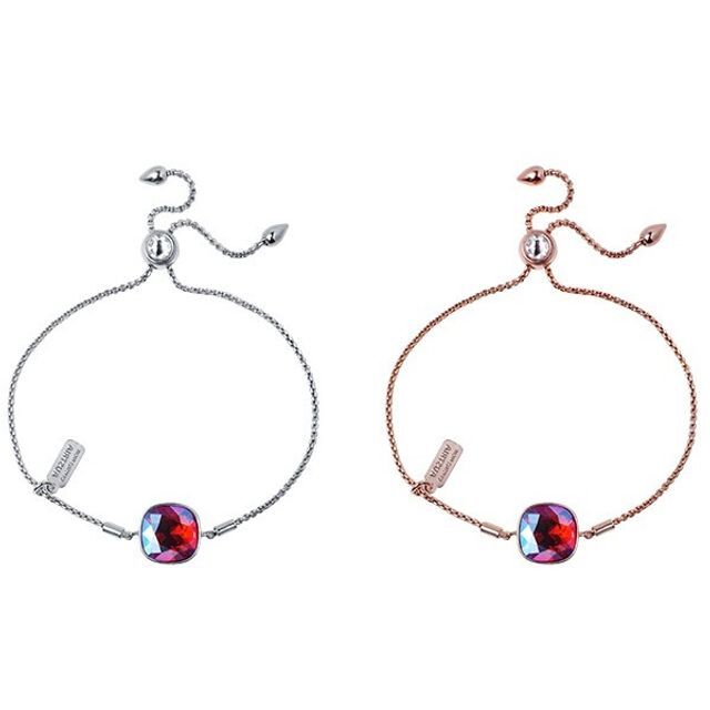 OwnerClan Popular Product B017 Siamese Shower 12mm Crystal Slide Bracelet WFFPOGD260502