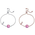 Ownerclan Popular Product B026 Lotus Pink Di Light 12mm Slide Chain Bracelet [WFFPOGM260502]