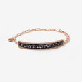 OwnerCland Popular Product B031 Black Austrian Crystal Bracelet WFFPOGR260502