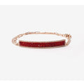 OwnerClan Popular Product B032 Red Austrian Crystal Bracelet [WFFPOGS260502]