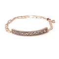 Owner Clan Best Seller B033 White Austrian Crystal Bracelet [WFFPOGT260502]