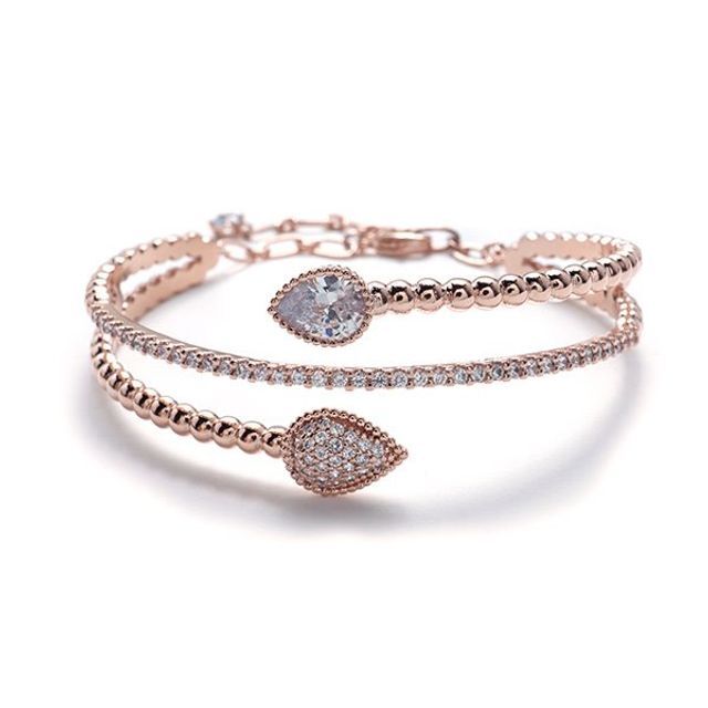 OwnerClan Popular Item FB143 Teardrop Cuff Bracelet [WFFQIG6260424]