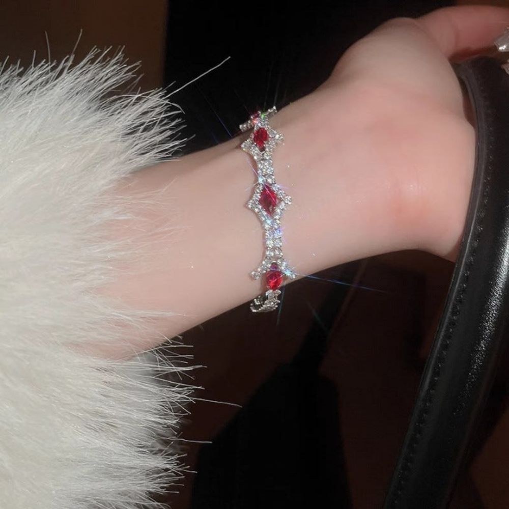 Ownerclan popular product Ruby Cubic Bracelet [WFG3LKV260518]