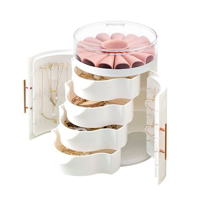 Ownerclan popular item premium jewelry accessory 5-tier storage white GWM [WFGKIY2260505]