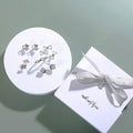 Owner Clan Best Seller EAS Bling For You 4pcs Earrings + Ring Set Y3 GWM [WFGL5J1260505]