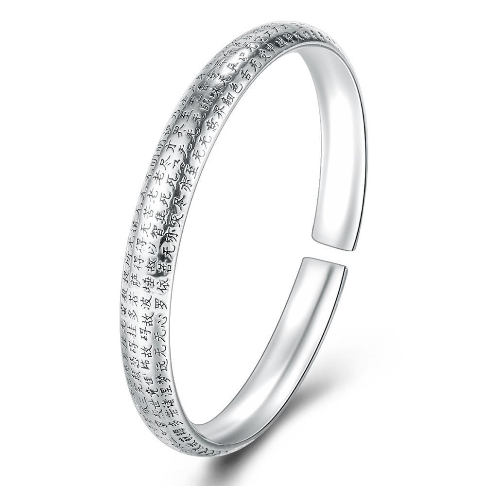 OwnerCland popular item Diamond Sutra Silver Brooch [WFK6C3I260406]