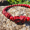 Ownerclan Popular Product Natural Stone Jin Sa Charm Wealth Fortune Rise WFP8F260407