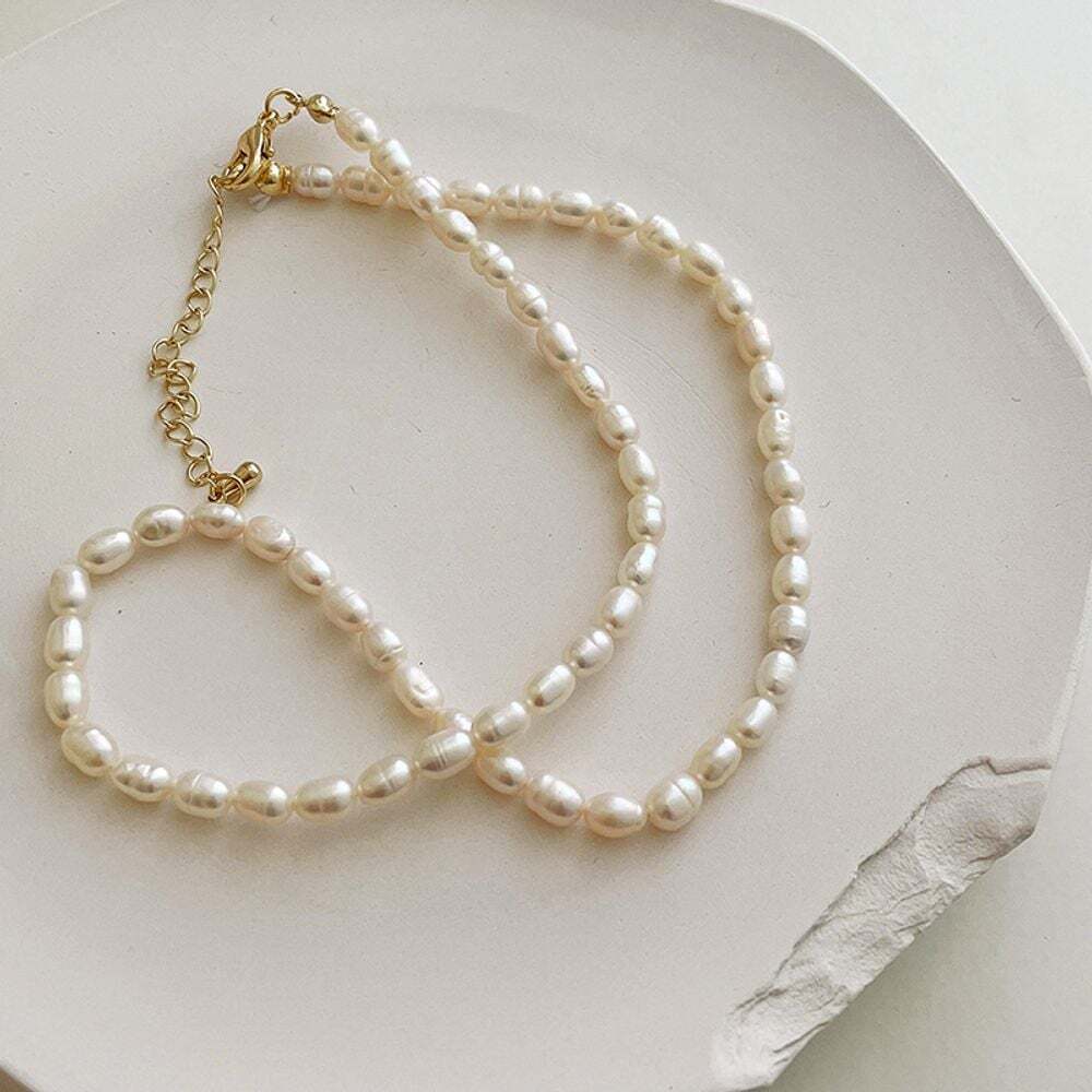 OwnerClan popular product necklace gift natural minimalist trendy extendable clasp freshwater pearl 