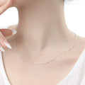 Ownerclan Popular Product (JewelHolic) Sterling Silver 925 Gold Plated Simple Layered Necklace WFKVB