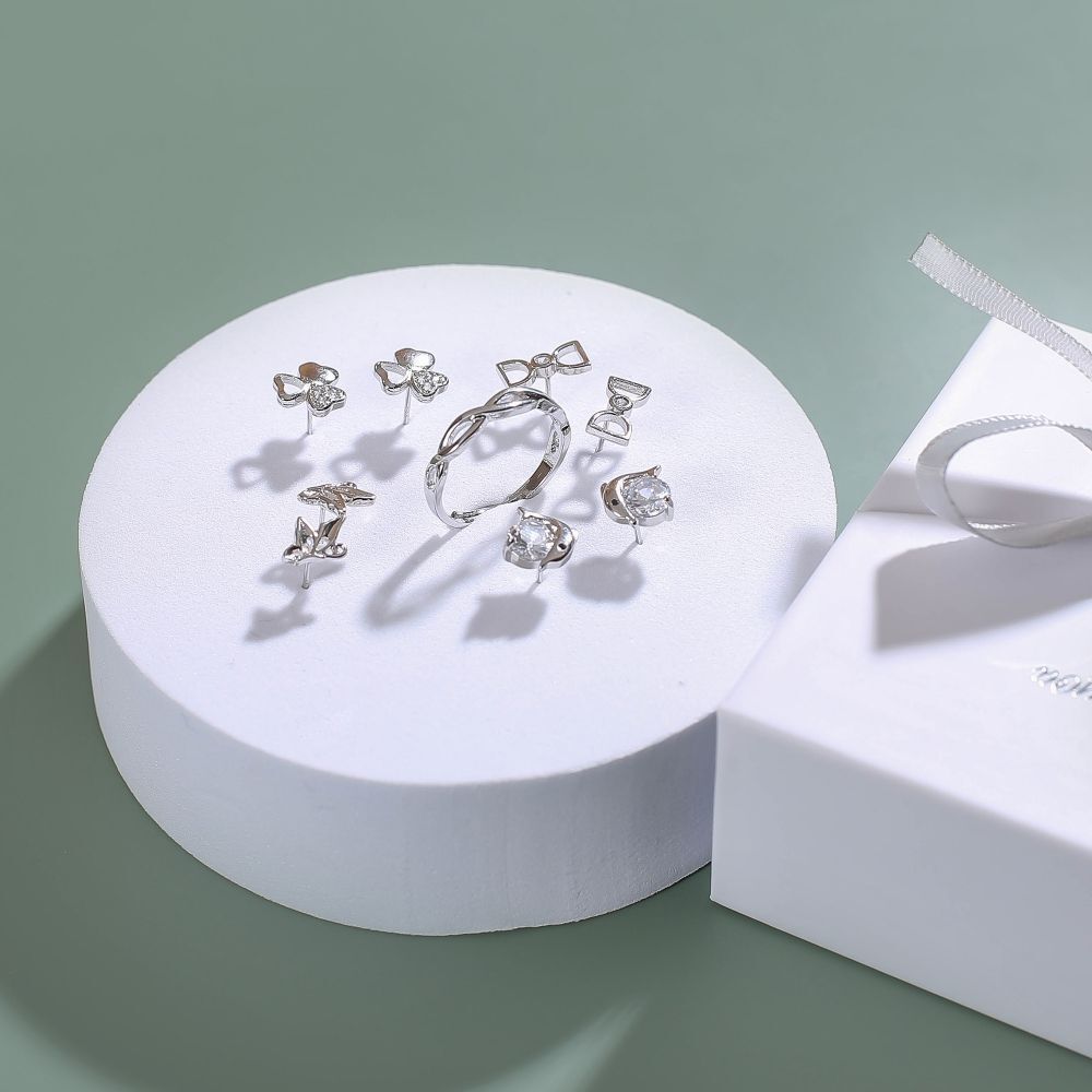 Ownerclan popular product Blingforu earings 4 sets + ring set accessory set WFKVCPP260414