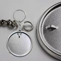 Ownerclan popular product DIY materials metal pin buttons keyring production round 58MM 100pcs [WFLS