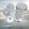 Owner Clan Popular Metal Round Magnetic Pin Button Keyring DIY Goods 58MM 100pcs [WFLS5ZD260507]