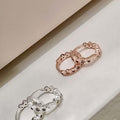 Ownerclan Popular Product S5008 Female Unique Colorstone Earrings One-Touch Daily Silver 925 [WFMI9P