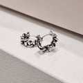 Ownerclan Popular Product S5015 Women Antique Chain Design One-Touch Earrings Unique Silver925 [WFMI