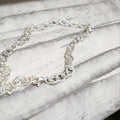 Ownerclan Popular Item S5041 Women Unique Chunky Choker Necklace Chain Design Silver925 [WFMI9PP2603