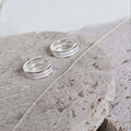 Ownerclan Popular Product SE114 Women's Ring Epoxy Silver Earings Daily Ear ornaments (Silver 925) [