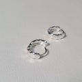 OwnerCland popular product SE106 women wave one-touch silver earings daily silver earrings (925 silv