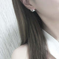 OwnerClan popular product SE178 women unique dolphin tail design earings daily silver 925 [WFMI9R126