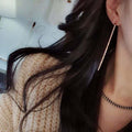 OwnerClan Popular Item SE152 Women's Cut Drop Silver Earrings Daily Earings (Silver 925) [WFMI9R2260