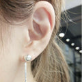 OwnerClan popular product SE175 women's ball drop silver earrings unique silver earings (925 sterlin