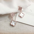 OwnerClan popular item SE170 women's gage clover point unique silver earrings 925 sterling silver [W
