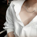OwnerClan popular product S5110 women Italian chain stylish necklace daily simple silver925 [WFMI9S9