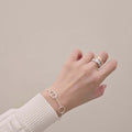 Ownerclan Popular Item S5017 Women Simple Point Beads Daily Silver 925 [WFMI9U9260327]