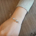 OwnerClan popular product S5103 women 3-ball snake bracelet daily simple snake silver925 [WFMI9UV260