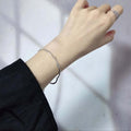 Ownerclan popular product SS1010 women's bracelet simple delicate daily silver bracelet 925 [WFMI9VF