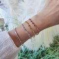 Owner Clan best seller SS1033 women's mini smile design bracelet cute unique daily silver bracelet s