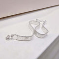 Ownerclan Popular Product S756 Women Snake Belt Design Simple Point Daily Silver925 [WFMI9WB260328]