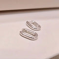 Ownerclan Popular Item S720 Women's Bolt Point Simple Mini Earrings Silver925 [WFMI9WJ260328]