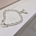 OwnerClan popular item S704 women unique dolphin tail pendant silver925 bracelet daily [WFMI9WS26032