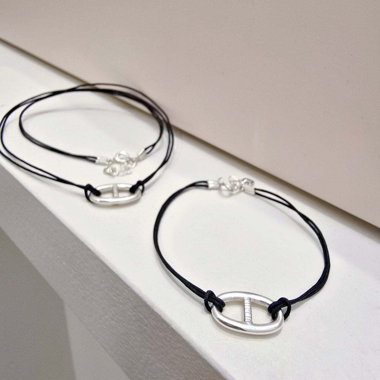 OwnerClan popular item S404 women's shoe pendant unique daily bracelet sterling silver [WFMI9X326032